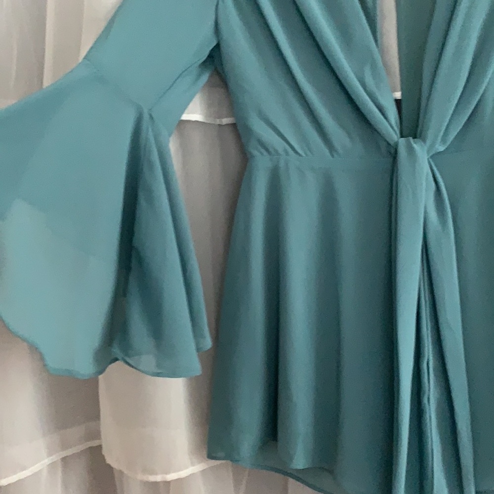 Teal Romper - image 3